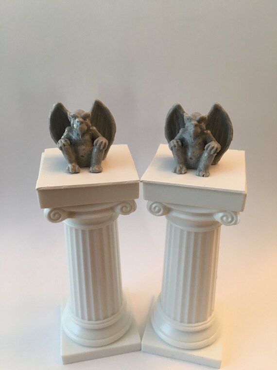 plastic gargoyle statues