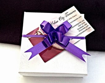 Gift box add on upgrade available with jewelry purchase from Urban City Treasures