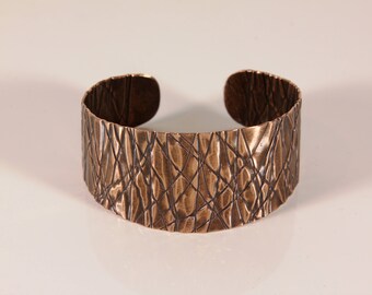 Cuff, Bracelet, copper, metal