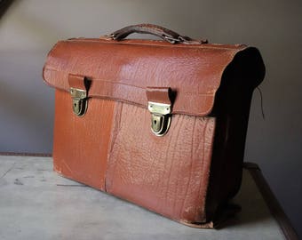 Brown leather Briefcase