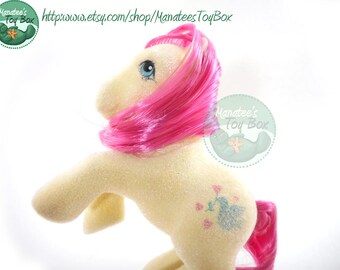 Truly Vintage My Little Pony So Soft Earth Pony 1980s Toy by Hasbro