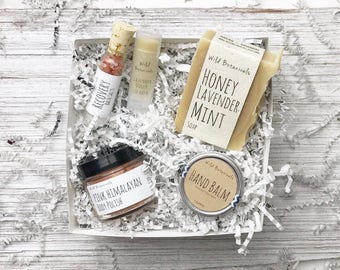 Bridesmaids Spa Gift Set, Body Scrub, Bath Salt, Soap, Lip Balm, Hand Balm, Spa Party, Detox, Relax