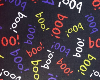 Halloween fabric - Boo fabric - #1551