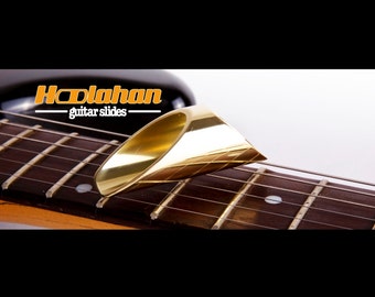 Hoolahan guitar slide brass