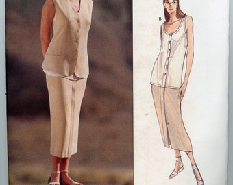 Vintage Vogue Sewing Pattern - 1163 ca.1993 - Uncut - Factory Folded - American Designer Calvin Klein