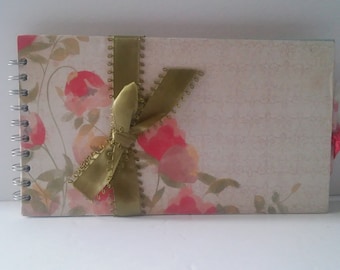 Handmade One of a Kind Mother's Day Spring Memory Scrapbook Photo Album Journal