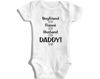 Husband pregnancy announcement - Pregnancy announcement to husband - Hi daddy - Baby announcement husband - Pregnancy reveal to husband
