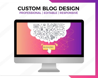 Blogging Website Design, Wordpress Blog Website Design, Blog Design, Blog Web Design, Blog Website, WordPress Blog, Blogger Site