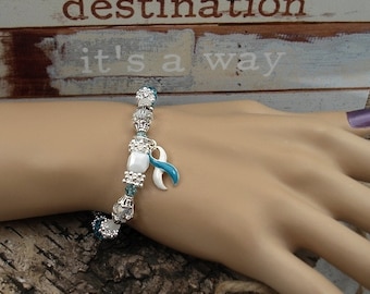 TW-4 Eating Disorder Recovery Jewelry Recovery Jewelry Addiction Recovery Awareness Beaded Bracelet Gift For Her