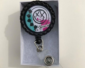 Blink 182 album Retractable ID Badge Reel, Blink 182 magnets, Blink 182 earrings, Blink 182 keychain