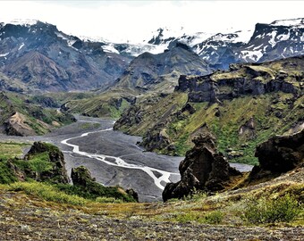 Nature Photography valley landscape photo print