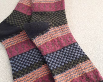 Women's Angora Cashmere Wool-Blend Socks