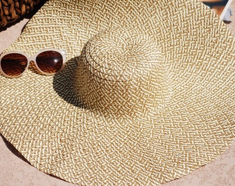 Summer Wide Brim Floppy Beach, Vacation Sun Hat