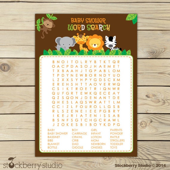 Impertinent image with free printable baby shower word search Magic image regarding free printable baby shower word search