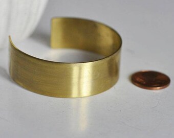 Brass cuff raw width 20mm