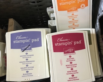 RETIRED and Rare Stampin Up Ink Pads