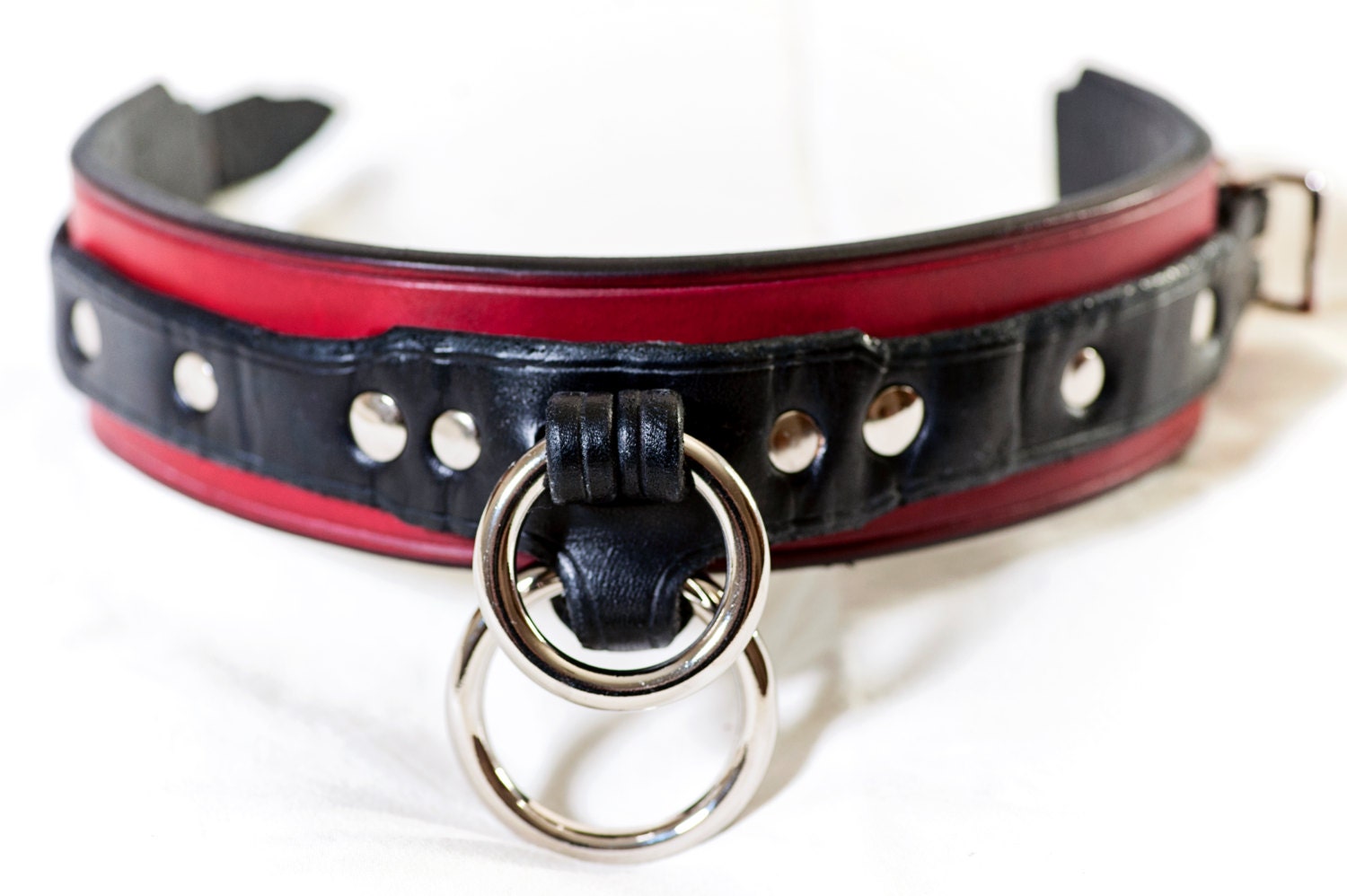 Leather Bdsm Collar Leather Slave Collar Bondage Collar For