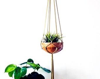 Macrame Plant Hanger - Hanging Planter - Indoor Plant Hanger - Macrame Plant Holder