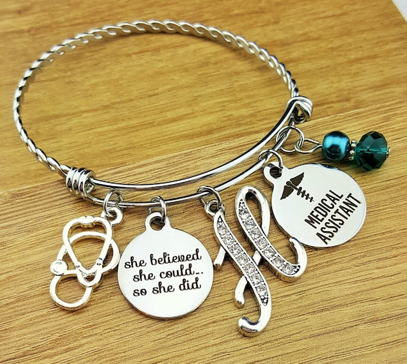Medical Assistant Gifts Medical Assistant Graduation Gift Medical Assistant Bracelet Gift for Medical Assistant Gifts for Medical Assistant