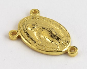 15.5mm Gold Filled Rosary Center #BGA032