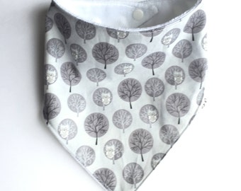 Bandana Bib, Minky Bib, Soft Minky, Baby bib