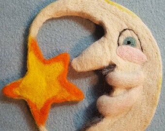 Man in the Moon Face. "Joseph". Wool