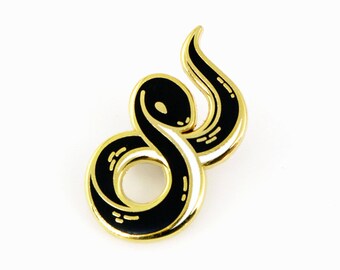 Snake Enamel Pin