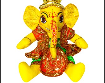 Small Ganesh Doll 13"