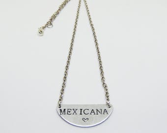 Mexicana necklace (latinx, Mexico)
