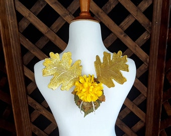 Golden Woodland Fairy Wings
