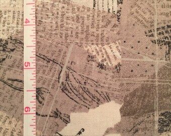 Compositions by Basicgrey for Moda Fabrics Maps in Taupe