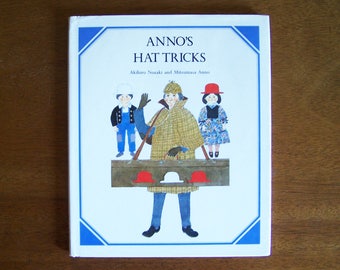 Anno's Hat Tricks by Akihiro Nozaki and Mitsumasa Anno - Children's Educational Book - Problem Solving, Mathematical Concepts, Binary Logic