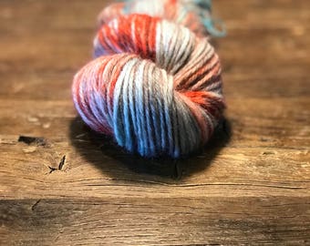 Hand Dyed Yarn - Early Morning - 100gm Wool