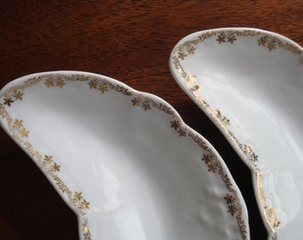 Antique ZS&C (Scherzer) Bavarian China Bone Plates!