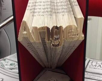 Angel Folded Book Art **Pattern** PDF Book Folding Book Origami
