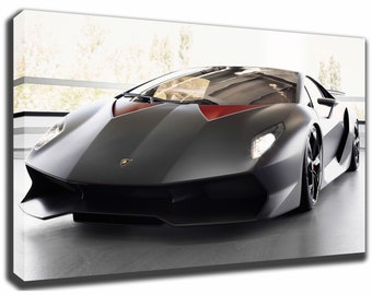 LAMBORGHINI SESTO elemento Canvas/Poster Wall Art Pin Up HD Gallery Wrap Room Decor Home Decor Wall Decor