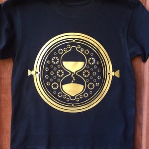 Tee-shirt/débardeur (adulte/enfant/enfant en bas âge) or vinyle d’inspiration temps Turner