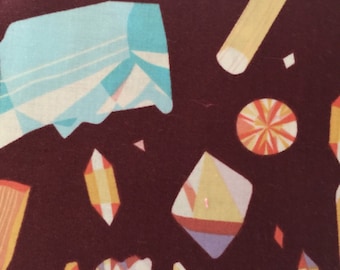 Natural History Gems and Chrystals by lizzy House for Andover Fabrics