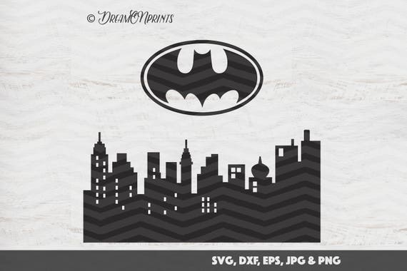 Download Batman SVG Gotham City Inspired SVG Superhero Cut Files SVG