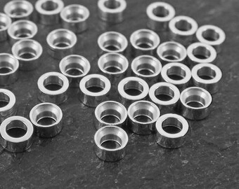 Sterling Silver Round Tube Bezel Setting 2mm