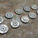 45 Auto Bullet End Slices- Federal , nickel (lot of 10)