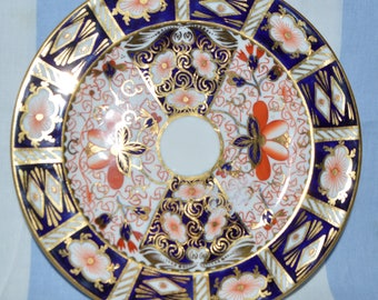 3 Individual Royal Crown Derby Side Plates- pattern 2451, years, 1913, 1917, and 1922