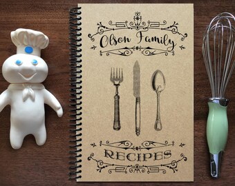 personalized cookbook Valentine’s day gift blank family cookbook for mom Mother’s Day gift wife friend sister neighbor coworker boss son