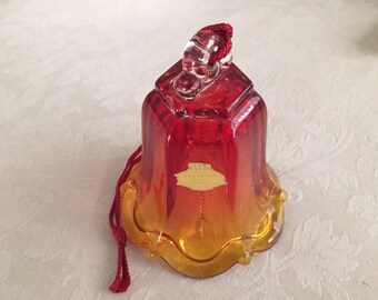 Amber and Red Bell