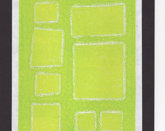 Original Monotype Geometric Print