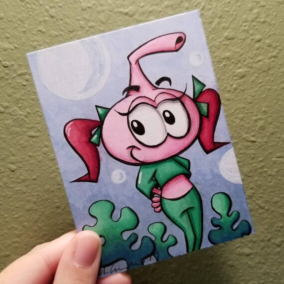 Casey Kelp from Snorks Mini Marker Sketch