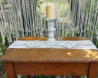Macrame table runners Wedding table decor