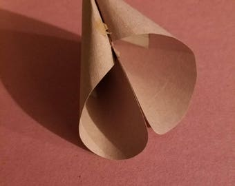 Valentine's Paper fortune cookie