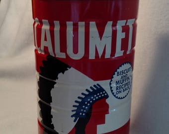 Vintage 5 lb. Calumet Baking Powder Tin