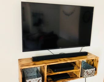 Wall mounted media center